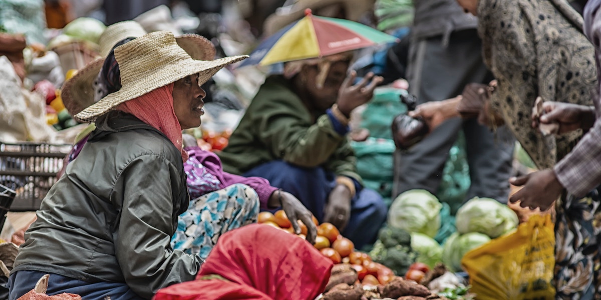 Post-sampling crowdsourced data to allow reliable statistical inference the case of food price indices in Nigeria